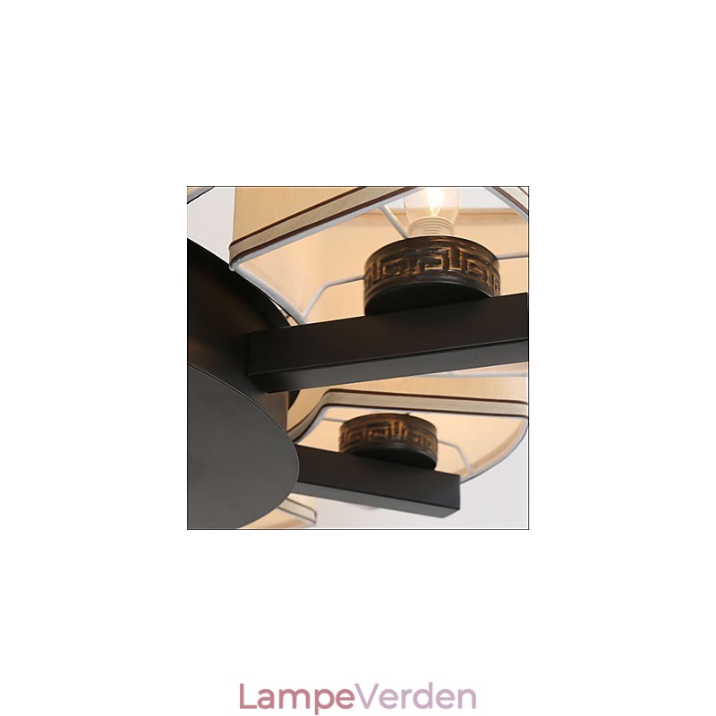 Den kinesiske stil lysekrone jern kobber imiteret luftlamper