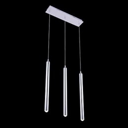 Lysekrone Modern Contemporary Metal 3 Light Pendel Light