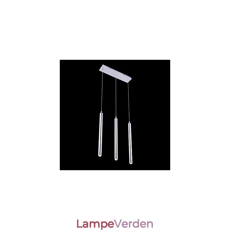 Lysekrone Modern Contemporary Metal 3 Light Pendel Light