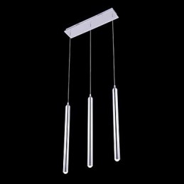 Lysekrone Modern Contemporary Metal 3 Light Pendel Light