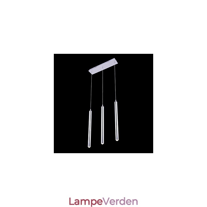 Lysekrone Modern Contemporary Metal 3 Light Pendel Light