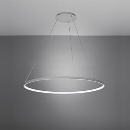 Dæmpbar 63W 100CM Diameter Pendel Modern Design Ring