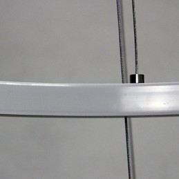 Dæmpbar 63W 100CM Diameter Pendel Modern Design Ring