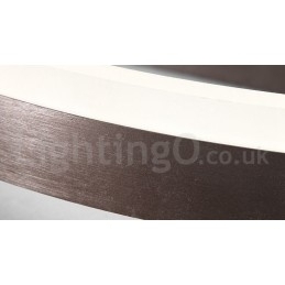 Rund moderne, moderne aluminiumsloftslampe Flush Mount Light med Remoter Dimmer kan også bruges som væglampe