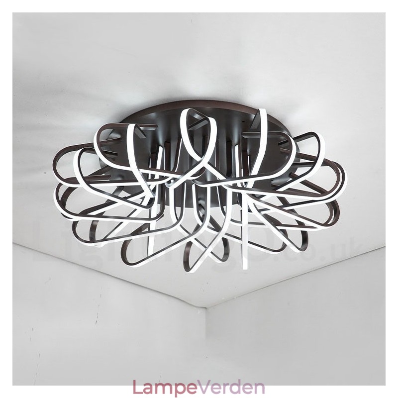 Fuglereden, der kan dæmpes, moderne moderne aluminiumsloftslampe, kan også bruges som væglampe