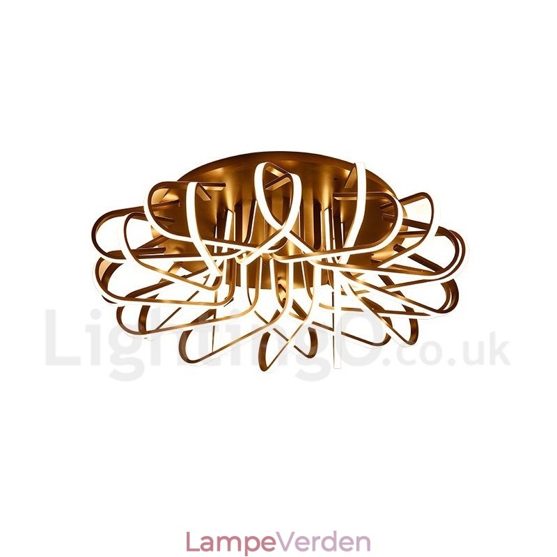 Fuglereden, der kan dæmpes, moderne moderne aluminiumsloftslampe, kan også bruges som væglampe