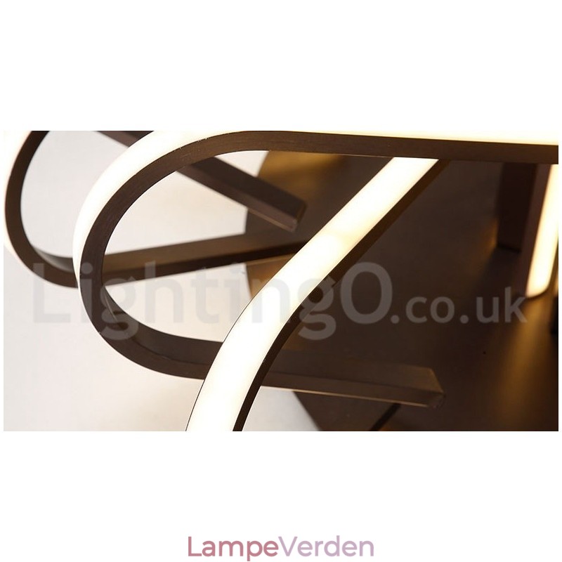 Fuglereden, der kan dæmpes, moderne moderne aluminiumsloftslampe, kan også bruges som væglampe