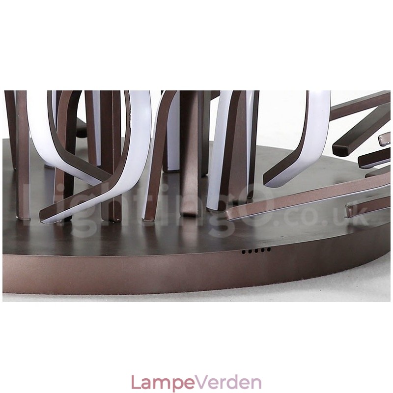 Fuglereden, der kan dæmpes, moderne moderne aluminiumsloftslampe, kan også bruges som væglampe
