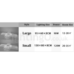 Moderne moderne aluminiumsmaleri Loftslampe Flush Mount Væglampe med Remote Dimmer til stuen Sengeværelse Kan også bruges som væglampe
