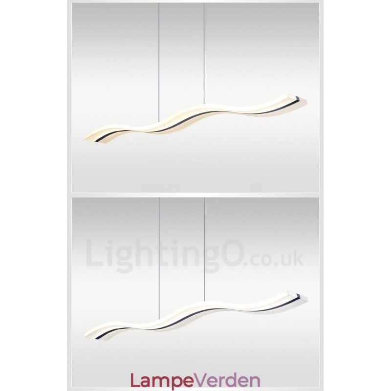 Dæmpbar lineær pendel med fjernbetjening moderne design