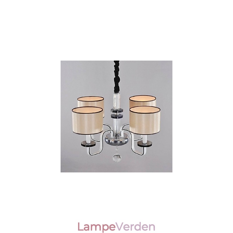 Moderne Minimalistisk Lysekrone Belysning Cloth Art Crystal Lysekrone