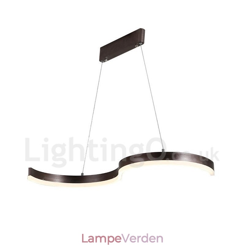 Dæmpbar lineær pendel med fjernbetjening moderne design