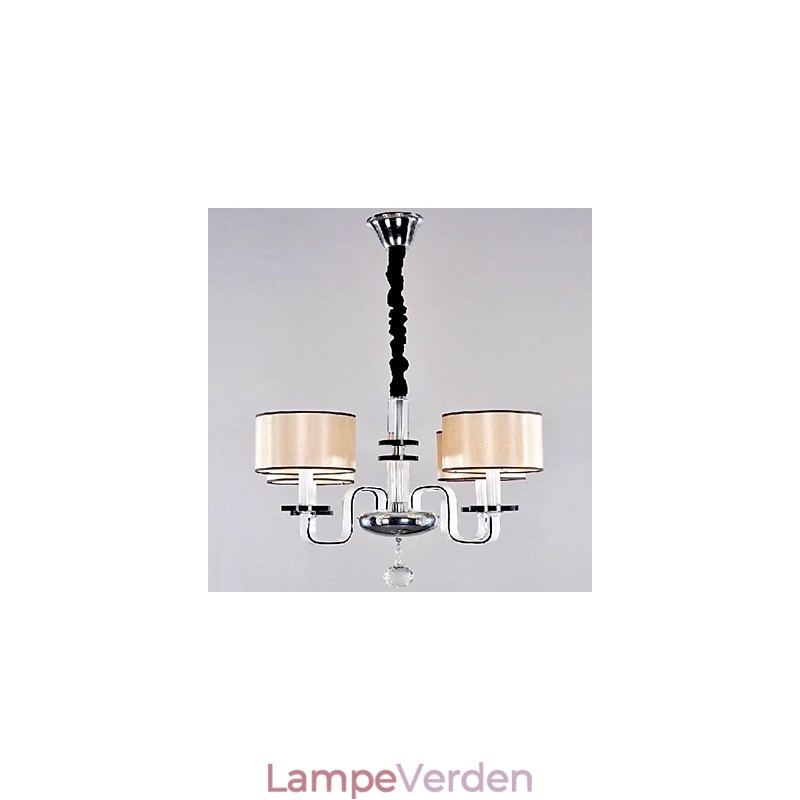 Moderne Minimalistisk Lysekrone Belysning Cloth Art Crystal Lysekrone