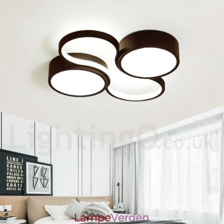 Dæmpbar moderne moderne aluminiumsloftslampe Flush Mount Lampe til stuen Sengeværelse Kan også bruges som væglampe Dæmpbar moderne moderne aluminiumsloftslampe Flush Mount Lampe til stuen Sengeværelse Kan også bruges som væglampe