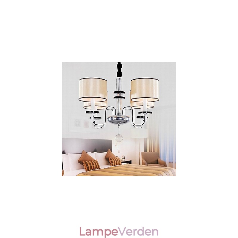 Moderne Minimalistisk Lysekrone Belysning Cloth Art Crystal Lysekrone