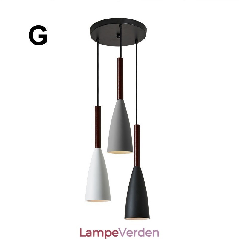 Moderne moderne Macaron Pendel Design