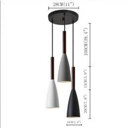 Moderne moderne Macaron Pendel Design