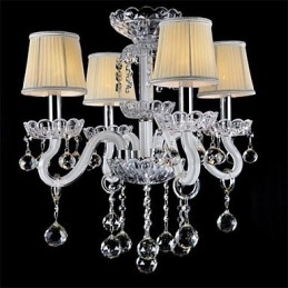 Krystal Mini Style Lysekrone Moderne Moderne Country Globe Traditionel Klassisk Drum Island Glas