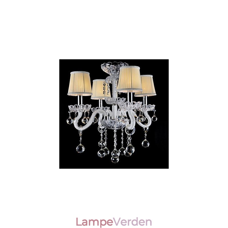Krystal Mini Style Lysekrone Moderne Moderne Country Globe Traditionel Klassisk Drum Island Glas