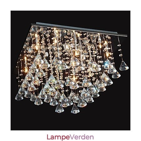 Traditionel klassisk krystal krom metal lysekrone Traditionel klassisk krystal krom metal lysekrone