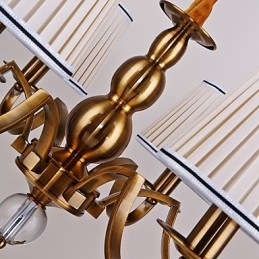 Lysekrone moderne moderne metal
