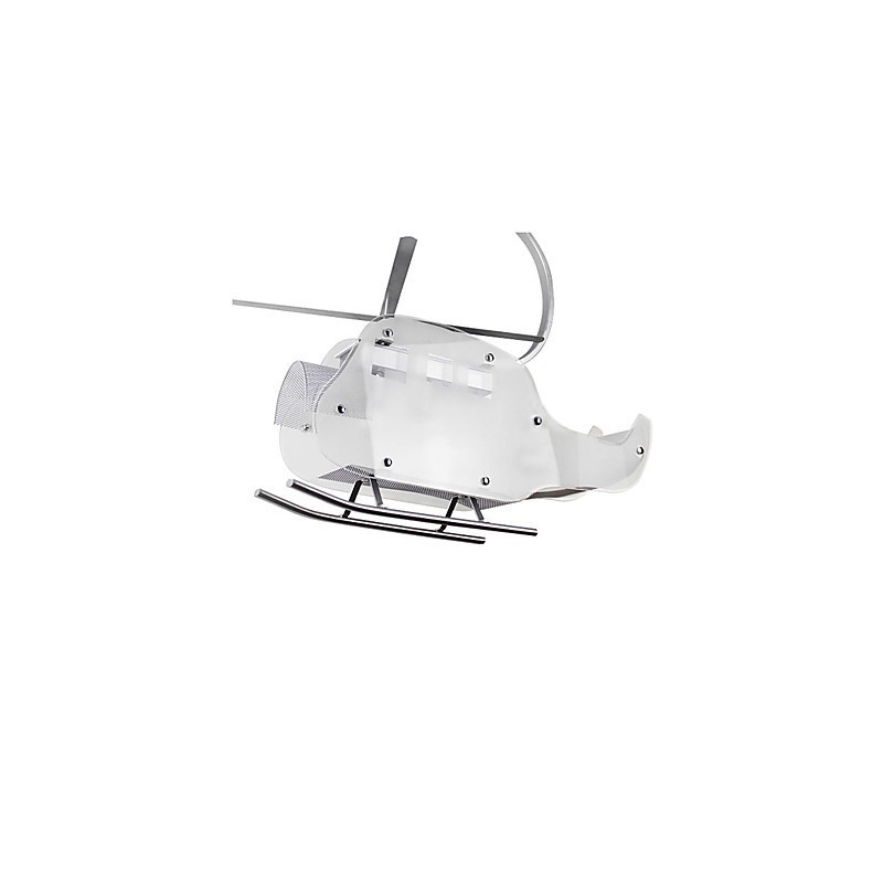 Simple Children lampe Cartoon Glass Helicopter lampe