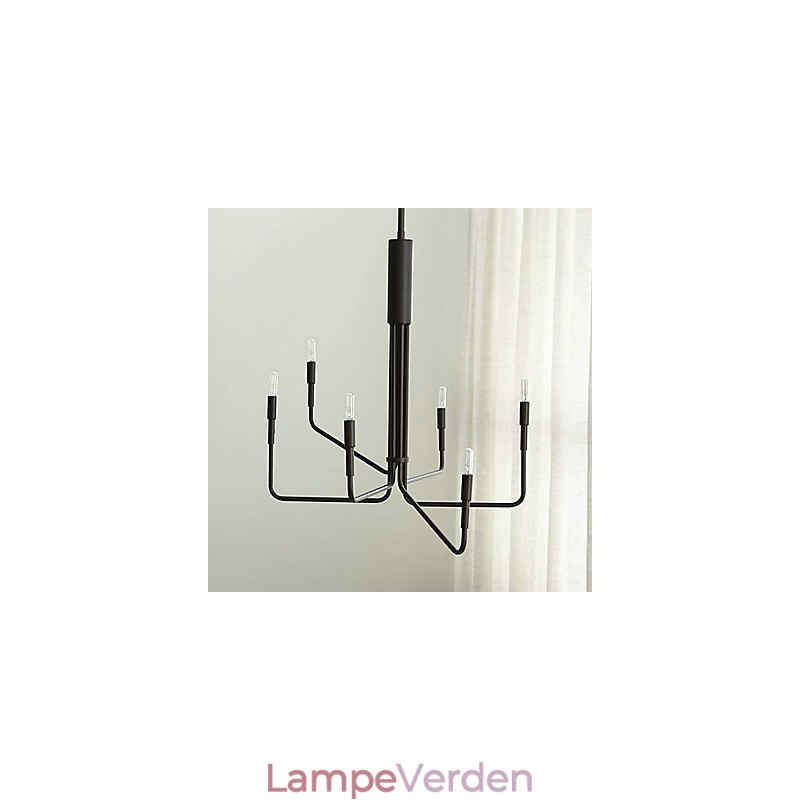 Landmaleri Metal Lysekrone
