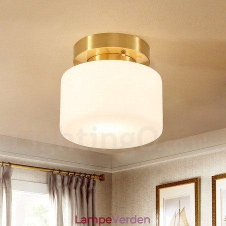 Retro vintage flush-mount loftslampe med skærm Retro vintage flush-mount loftslampe med skærm