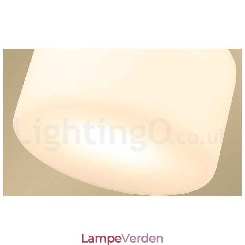 Retro vintage flush-mount loftslampe med skærm