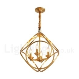 Pure Messing Rustic Lodge Nordic Style Pendel