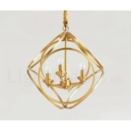 Pure Messing Rustic Lodge Nordic Style Pendel