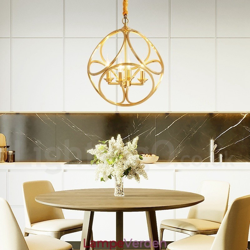 Pure Messing Rustic Lodge Nordic Style Pendel