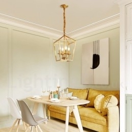 Pure Messing Rustic Lodge Nordic Style Pendel