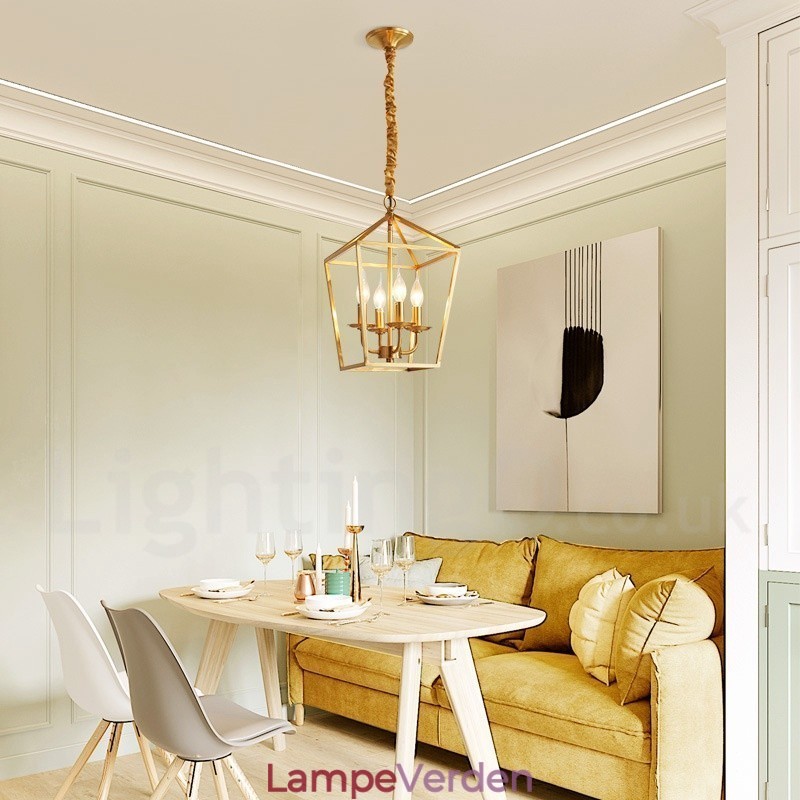 Pure Messing Rustic Lodge Nordic Style Pendel