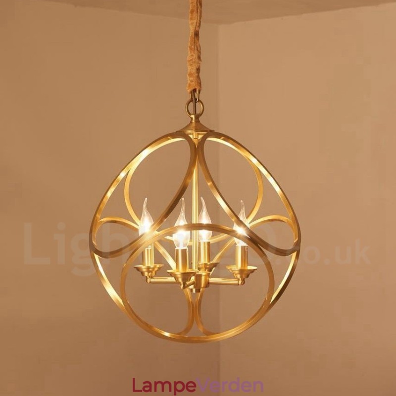 Pure Messing Rustic Lodge Nordic Style Pendel