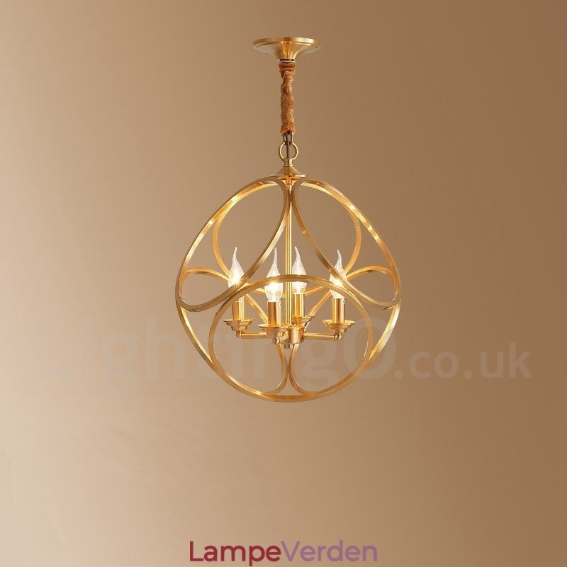 Pure Messing Rustic Lodge Nordic Style Pendel