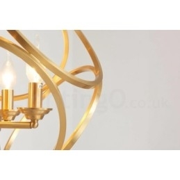 Pure Messing Rustic Lodge Nordic Style Pendel