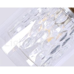 Pure Brass Rustic Lodge Nordic Style Pendel med glasskærm