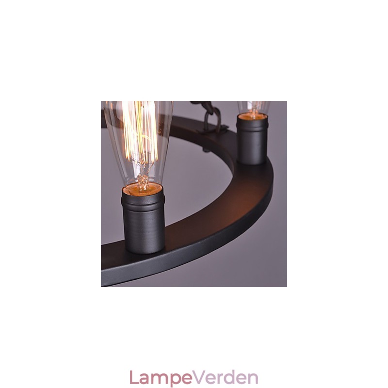 Vintage Reb Pendel Light Loft Kreativ Industriel Lampe Amerikansk Stil Dekoration