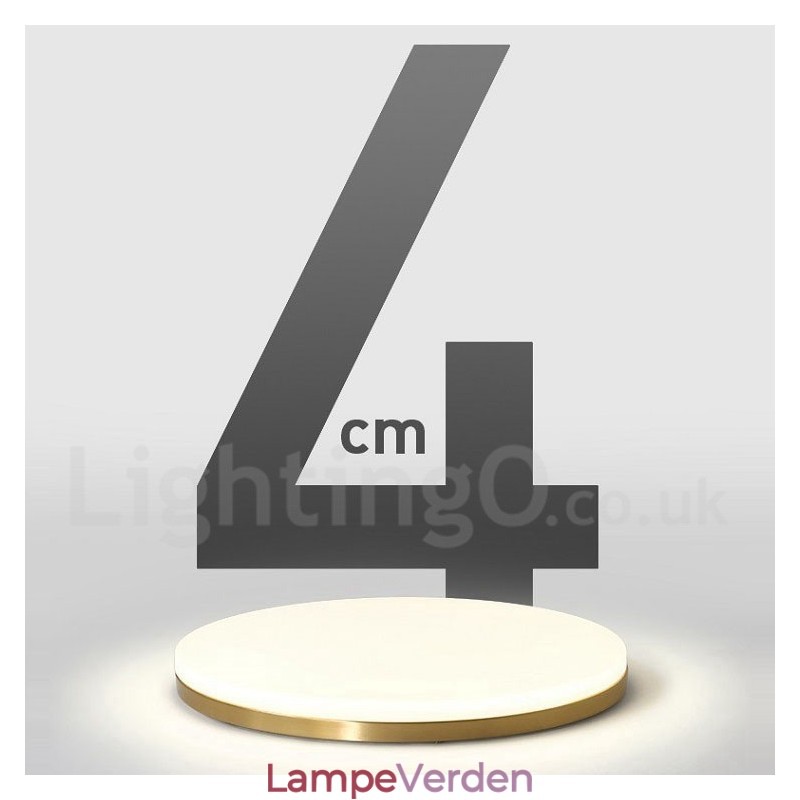 Messing Ultratynd rund dæmpbar moderne moderne nordisk stil flush-mount loftslamper med akrylskærm kan også bruges som væglampe