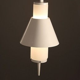 2 lys Mini stil moderne moderne metal pendel