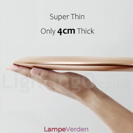 4 cm tyk, supertynd, dæmpbar moderne moderne nordisk stil flush-mount loftslamper med akrylskærm med fjernbetjening kan også bruges som væglampe 4 cm tyk, supertynd, dæmpbar moderne moderne nordisk stil flush-mount loftslamper med akrylskærm med fjernbetjening kan også bruges som væglampe