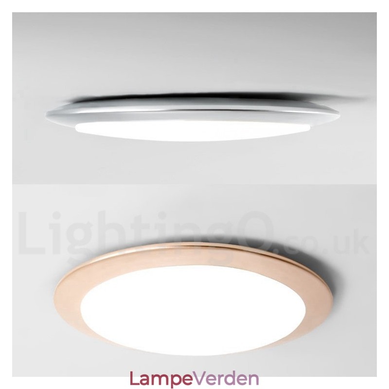 4 cm tyk, supertynd, dæmpbar moderne moderne nordisk stil flush-mount loftslamper med akrylskærm med fjernbetjening kan også bruges som væglampe