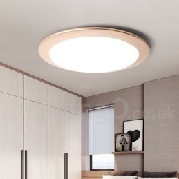 4 cm tyk, supertynd, dæmpbar moderne moderne nordisk stil flush-mount loftslamper med akrylskærm med fjernbetjening kan også bruges som væglampe