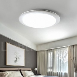 4 cm tyk, supertynd, dæmpbar moderne moderne nordisk stil flush-mount loftslamper med akrylskærm med fjernbetjening kan også bruges som væglampe