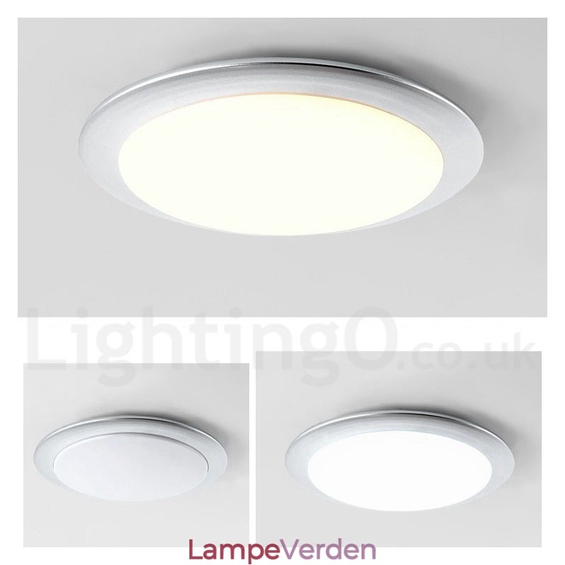 4 cm tyk, supertynd, dæmpbar moderne moderne nordisk stil flush-mount loftslamper med akrylskærm med fjernbetjening kan også bruges som væglampe