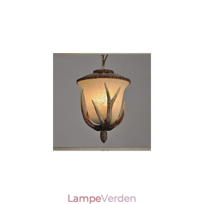 Enkelt hoved lysekrone lampe vedhængslys