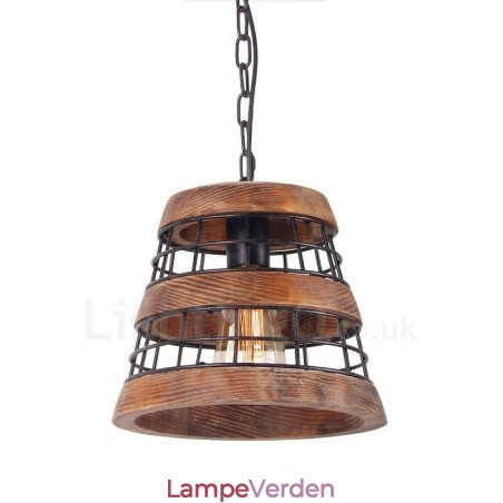 1 lys ring vintage træ lysekrone industriel vind loft træ lineær vedhæng belysning 1 lys ring vintage træ lysekrone industriel vind loft træ lineær vedhæng belysning