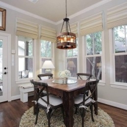 3 lys tromle vintage træ lysekrone industriel vind loft træ lineær vedhæng belysning