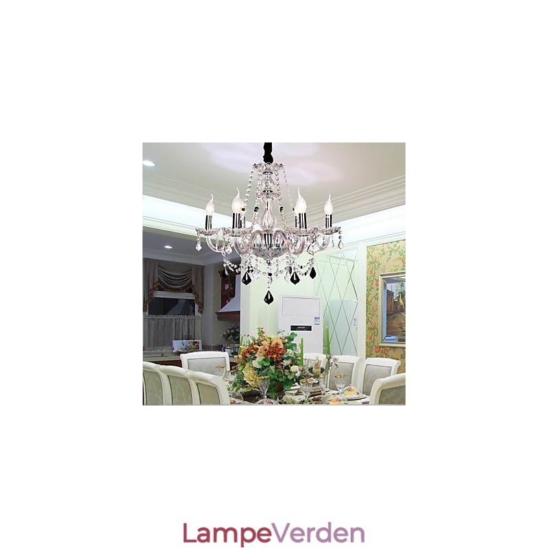 Candle Featured Luxury 6 Lights lysekrone
